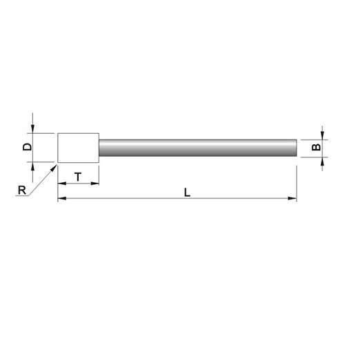 鑽石及氮化硼(CBN)内孔研磨輪 柄徑3mm