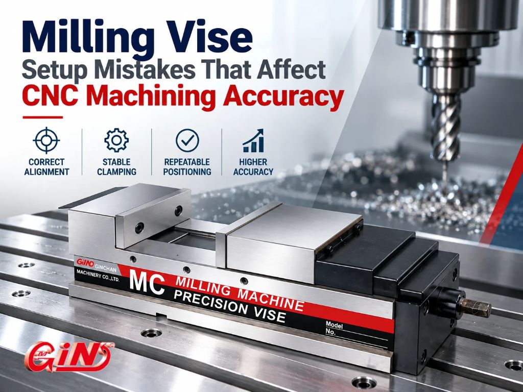 Milling Vise Setup Mistakes That Affect CNC Machining Accuracy